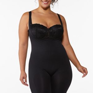 Plus Size Seamless Shaping Bodysuit
