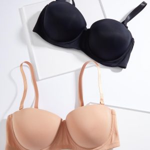Plus Size Neutral Convertible Bra Set