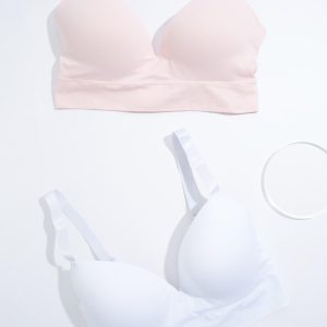 Plus Size T- Shirt Bra Set