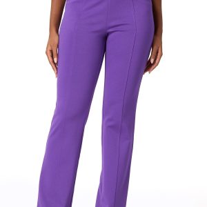Petite Ponte Straight Leg Pants