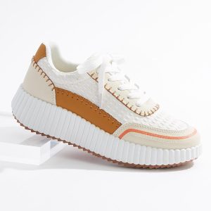 Textured Sole Fashion Sneakers
