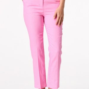 Petite Linen Ankle Pants