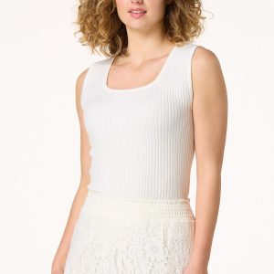 Ribbed Sweater Tank