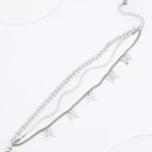 Butterfly Layered Anklet