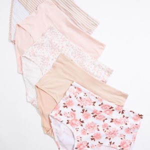 Microfiber Printed Panty Set