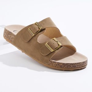 Double Buckle Sandals