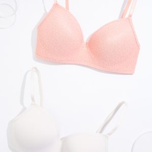 Leopard Mesh Wire- Free Bra Set