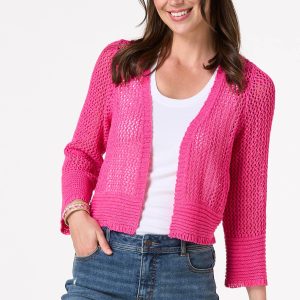 Open Stitch Cardigan