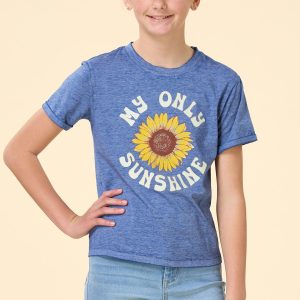 Girls You Are My Sunshine Sunflower Tee