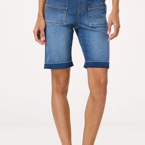 Denim Bermuda Shorts