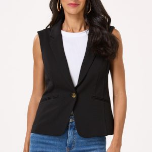 Crepe Scuba Knit Vest