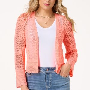 Open Stitch Cardigan