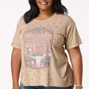 Plus Size Southern Rock Music Festival Tee