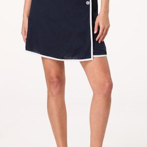 Linen Wrap Skort