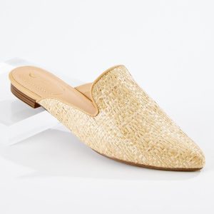 Raffia Mules