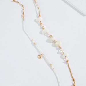 Beaded Seashell Anklet