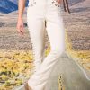 Antique Gold Stud Bootcut Jeans