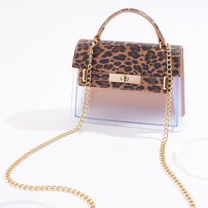 Leopard Jelly Mini Satchel