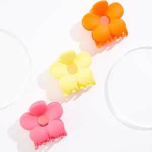Flower Claw Clip Set