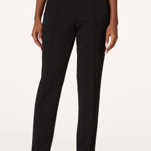 Petite Pintuck Slim Ankle Pants