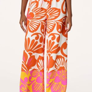 Miami Floral Wide Leg Pants