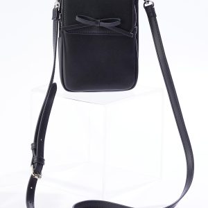 Black Bow Cellphone Crossbody