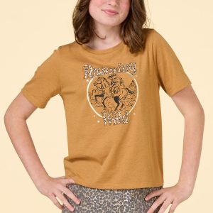 Girls Animal Running Wild Tee