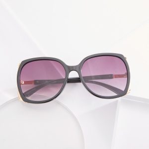 Embellished Cutout Oversized Sunglasses