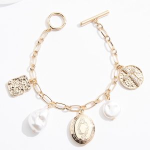 Inspirational Charm Locket Bracelet