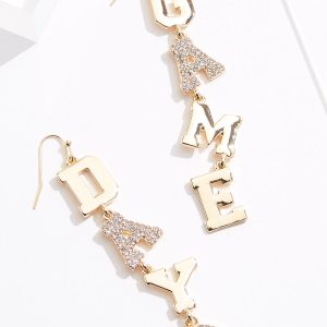 Football Game Day Earrings