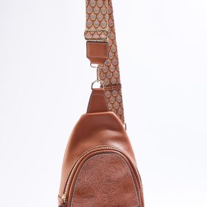 Western Tooled Sling Crossbody