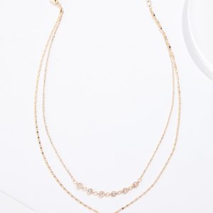 Delicate Evil Eye Layered Necklace