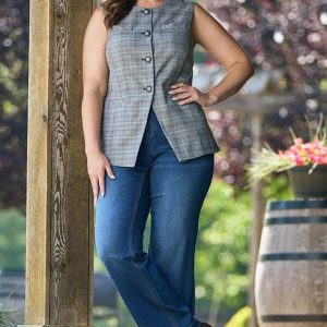 Plus Size Curvy Trouser Jeans
