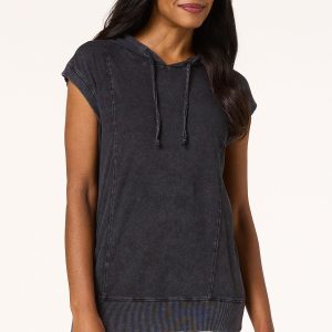 Hooded Jersey Knit Tunic