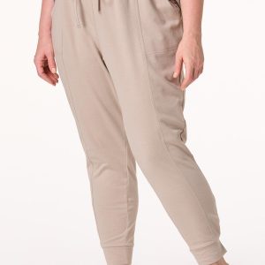 Plus Size Solid French Terry Jogger Sweatpants