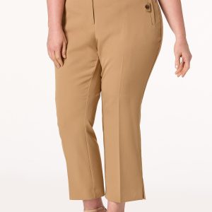 Plus Size Kick Flare Trouser Pants