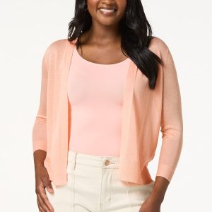 Solid Sheer Cardigan