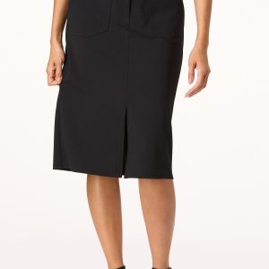 Crepe Scuba Pencil Skirt