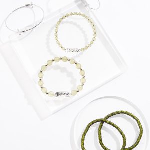 Inspirational Believe Multi Bracelet Set