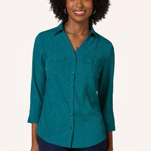 Petite Classic Button Down Shirt