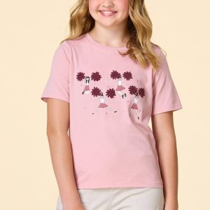Girls Cheerleader Graphic Tee