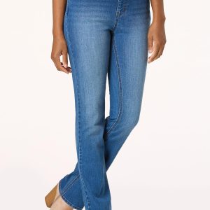 Petite Contour Pull- On Bootcut Jeans