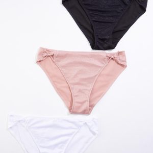 Plus Size Shine Bikini Panty Set