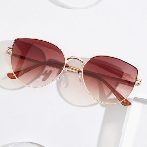 Metal Cat Eye Sunglasses