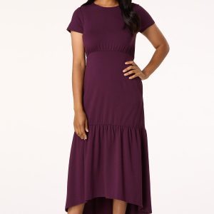 Curved Empire Midi Dress