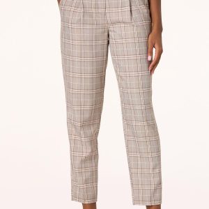 Plaid Trouser Pants