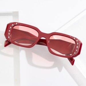 Embellished Colored Sunglasses