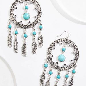 Western Dream Catcher Earrings