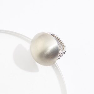 Statement Silver Stretch Ring