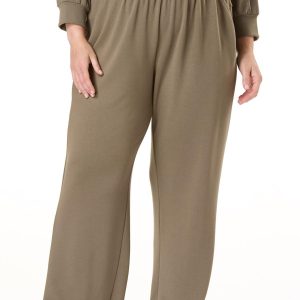 Plus Size French Terry Jogger Pants